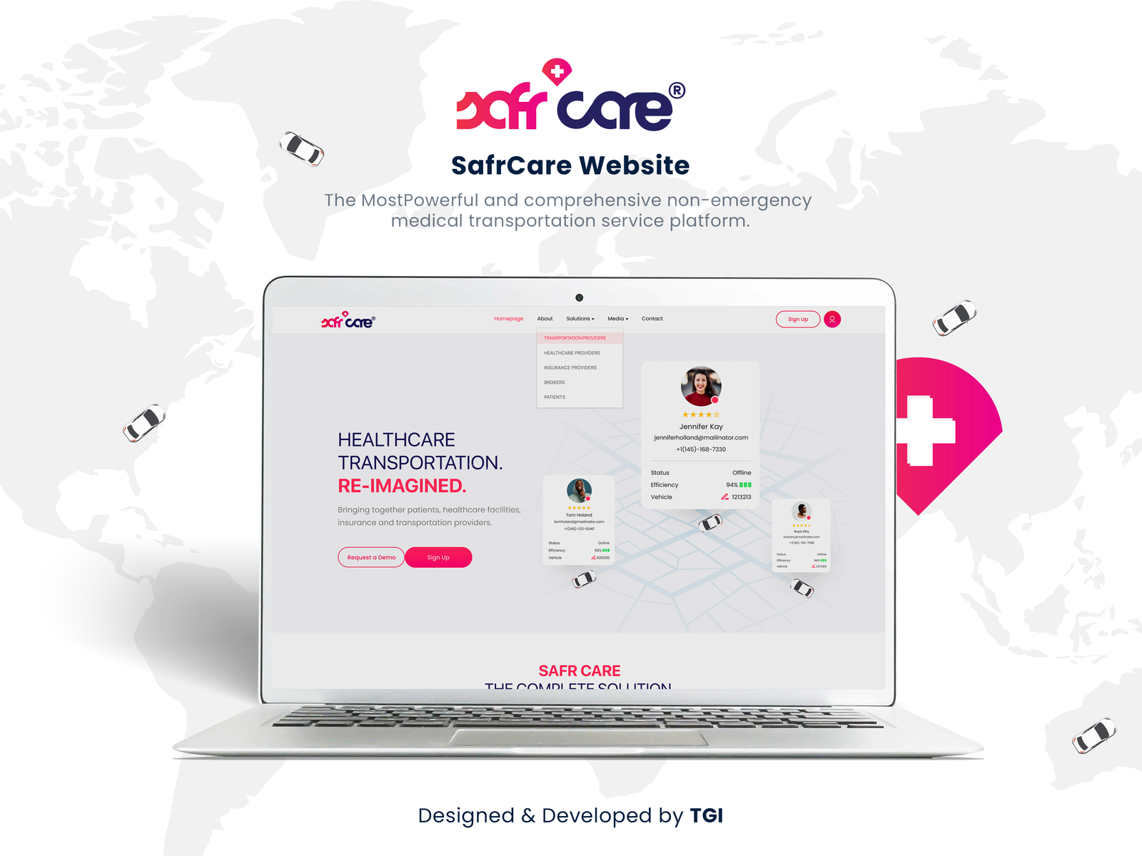 SafrCare Website